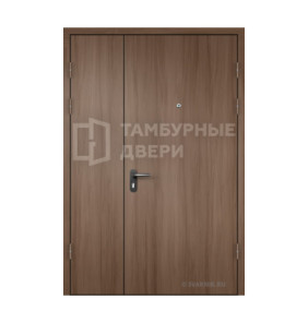 Дверь в тамбур глухая утепленная винорит — скелет ТД-256